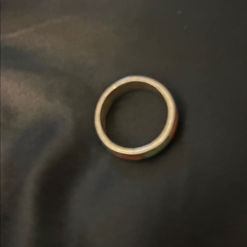 Source Unknown Sterling Silver Ring With Turquois… - image 5